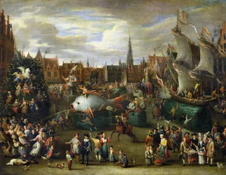 Une fête à Anvers